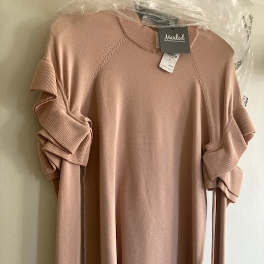 MARLED by Reunited Clothing Ruffle Cut cut top